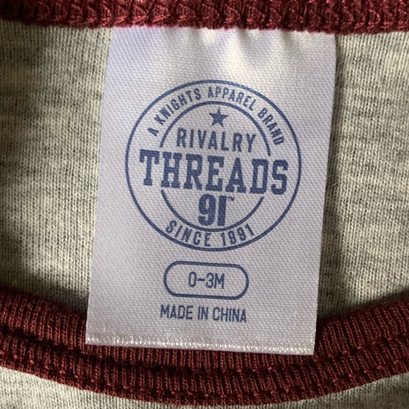 NWOT Two Sz 0-3 Mo Grizzly Fan Onesies - Picture 6 of 6